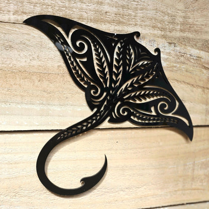 Koru Manta Ray Wall Art