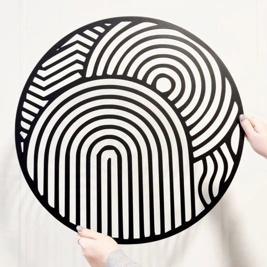 Abstract Geometric Wall Art Wall Decor Whimsic 