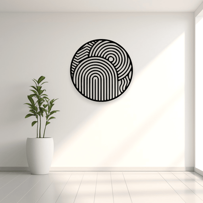 Abstract Geometric Wall Art Wall Decor Whimsic 