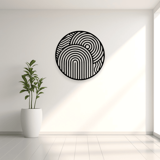 Abstract Geometric Wall Art Wall Decor Whimsic 