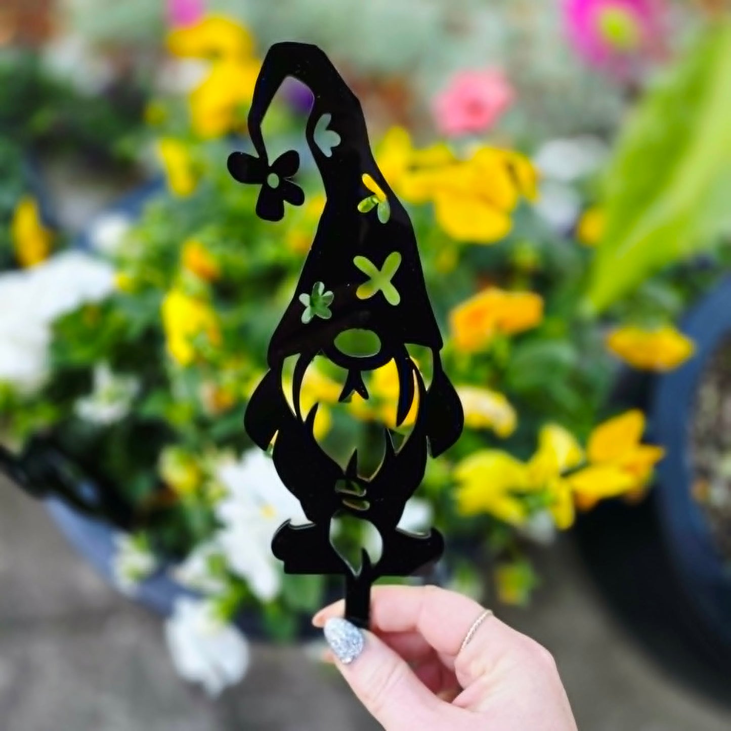Wildflower Gnome Plant Stakes | Set of 3