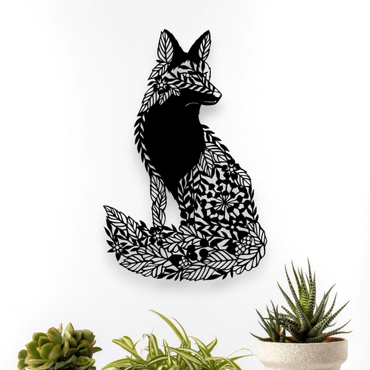 Autumn Fox Wall Décor Whimsic 