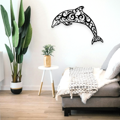 Koru Dolphin Wall Art