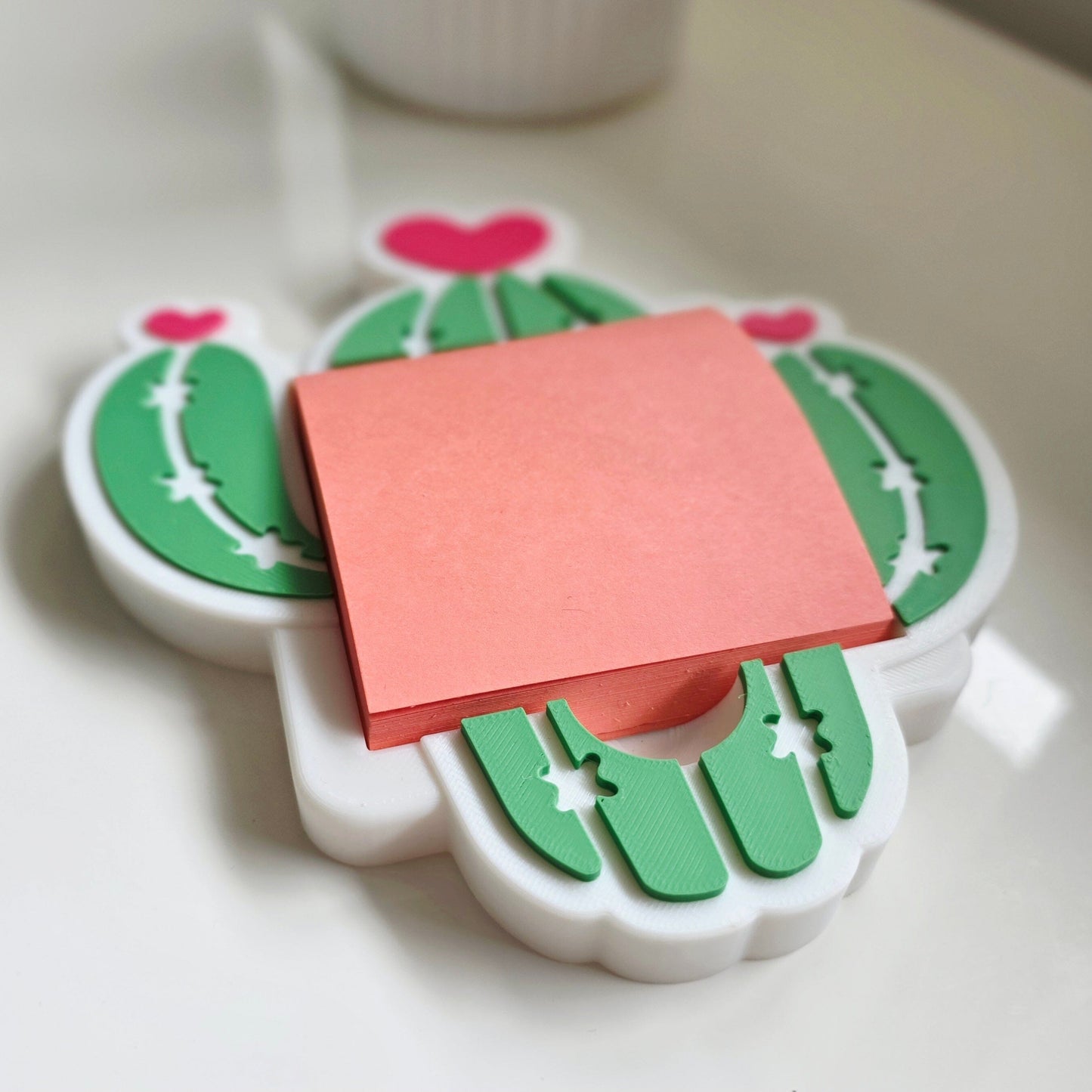 Cactus Sticky Note Holder Whimsic 