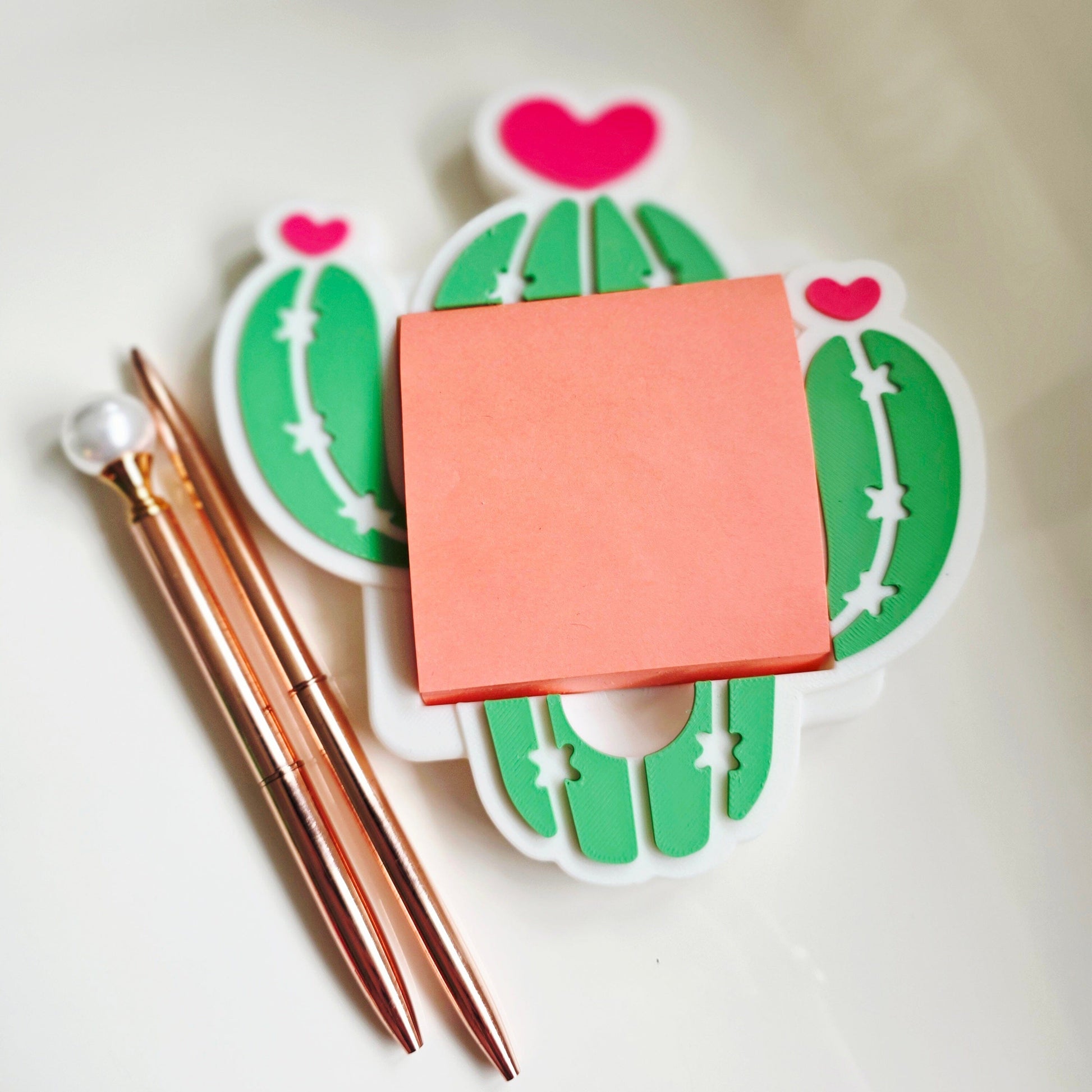 Cactus Sticky Note Holder Whimsic 