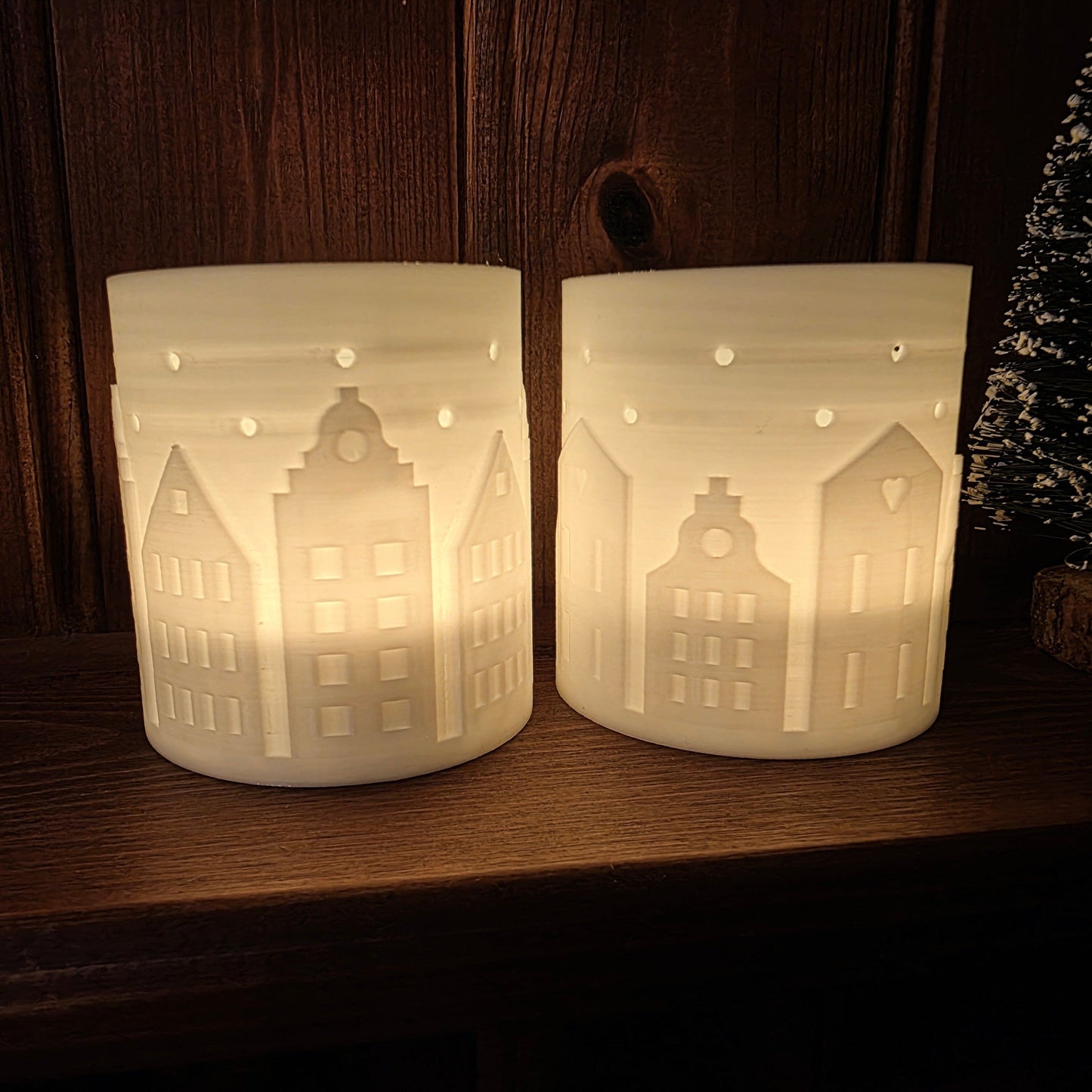 Christmas Lantern Set Whimsic 