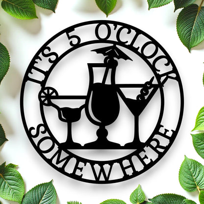 It's 5 Somewhere Wall Art