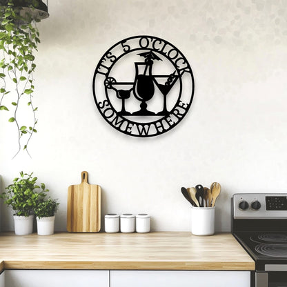 It's 5 Somewhere Wall Art