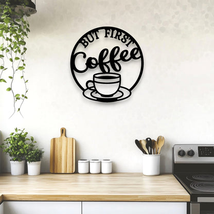 But First Coffee Wall Art