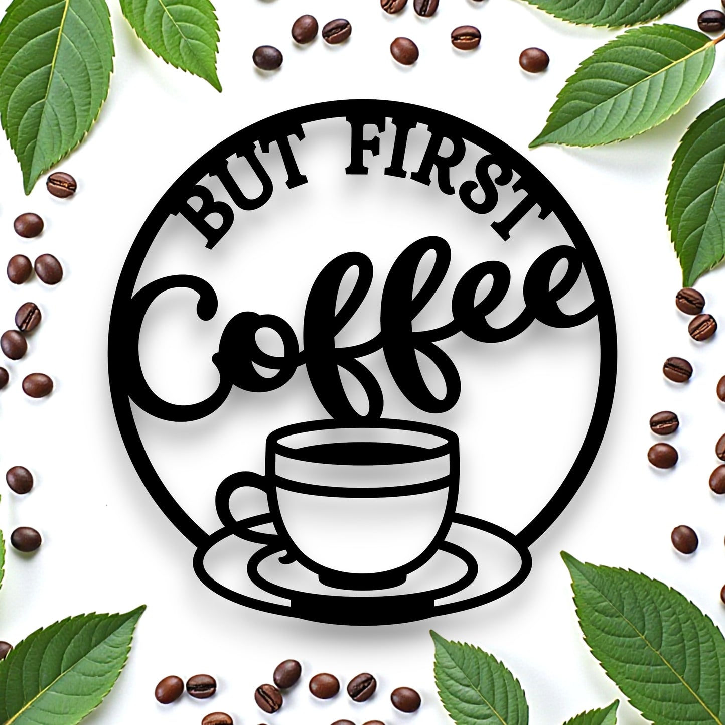 But First Coffee Wall Art