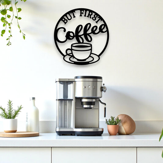 But First Coffee Wall Art
