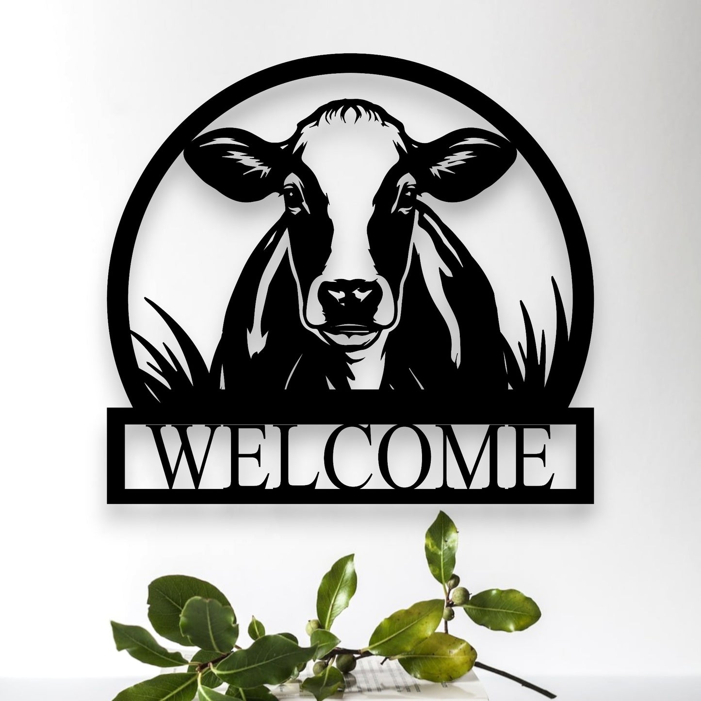 Personalised Cow Farm Sign