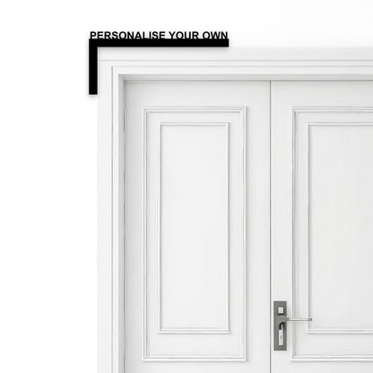 Custom Door Frame Sign Whimsic 