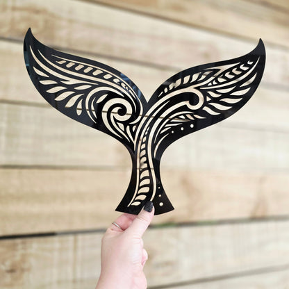 Whale Tail Wall Décor