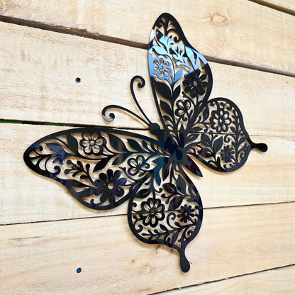 Floral Butterfly Wall Art