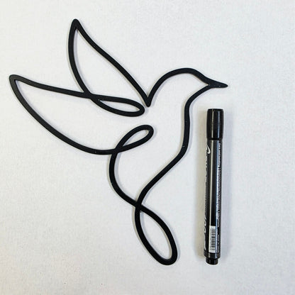 Minimalist Bird Line Art Wall Set