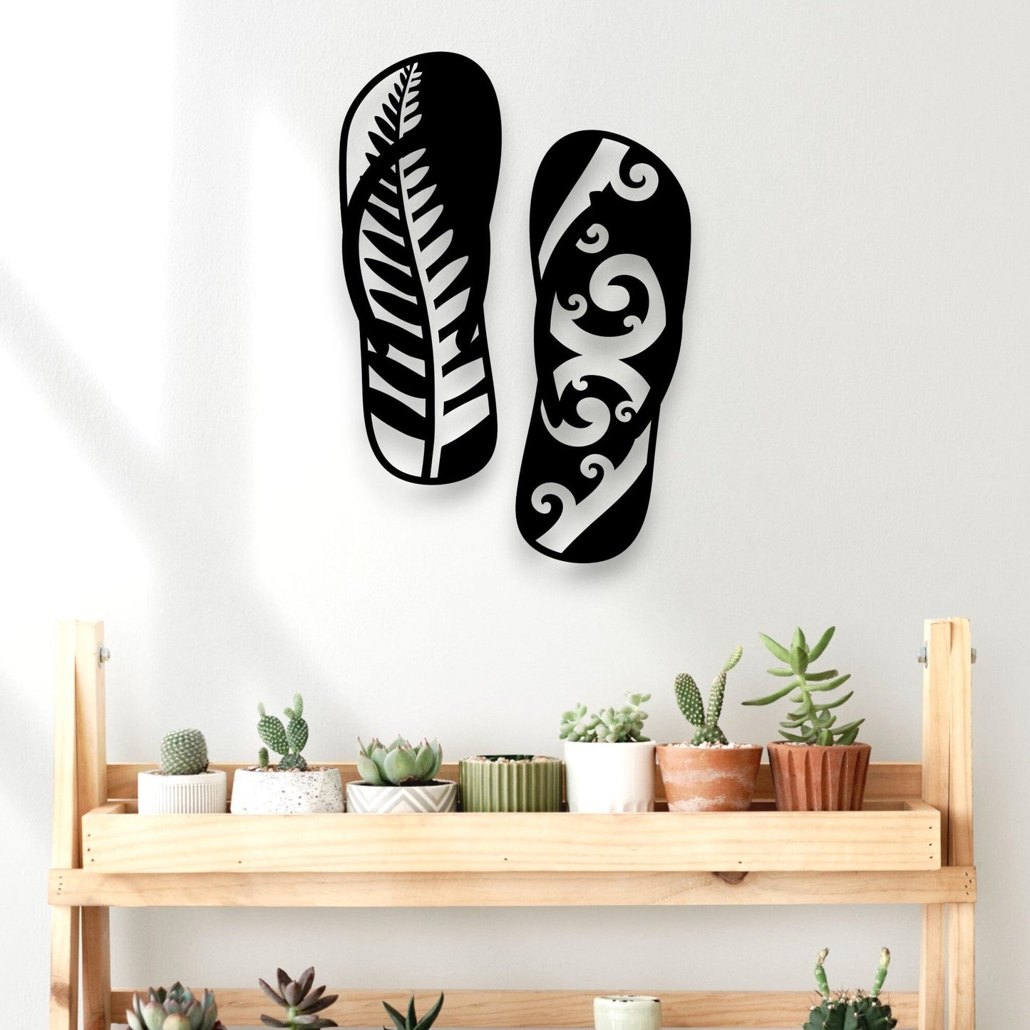 Fern & Koru Jandals Whimsic 