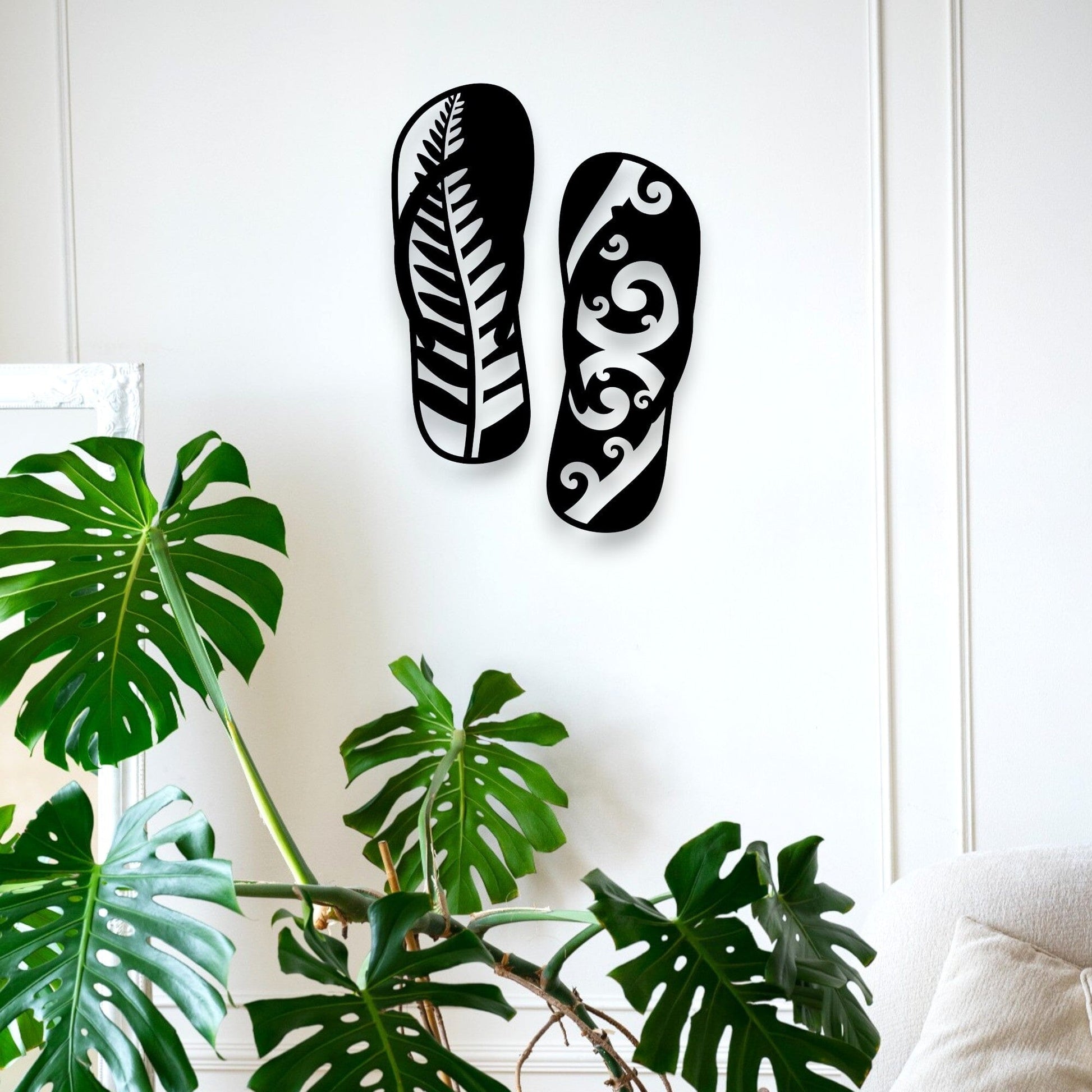 Fern & Koru Jandals Whimsic 