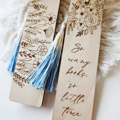 Floral Bookmark Whimsic Both bookmarks 