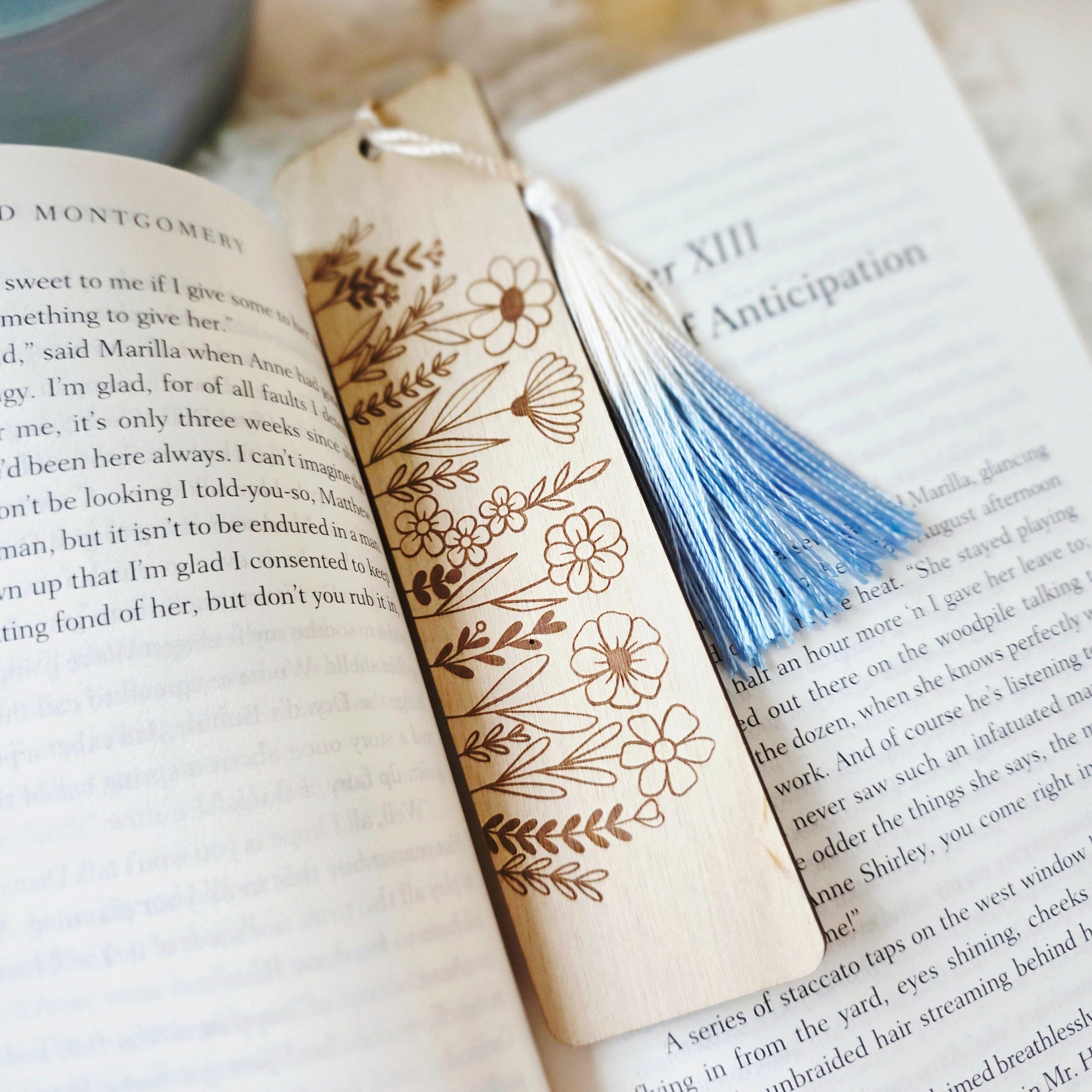 Floral Bookmark Whimsic Design 2 - Floral Design 