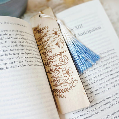 Floral Bookmark Whimsic Design 2 - Floral Design 