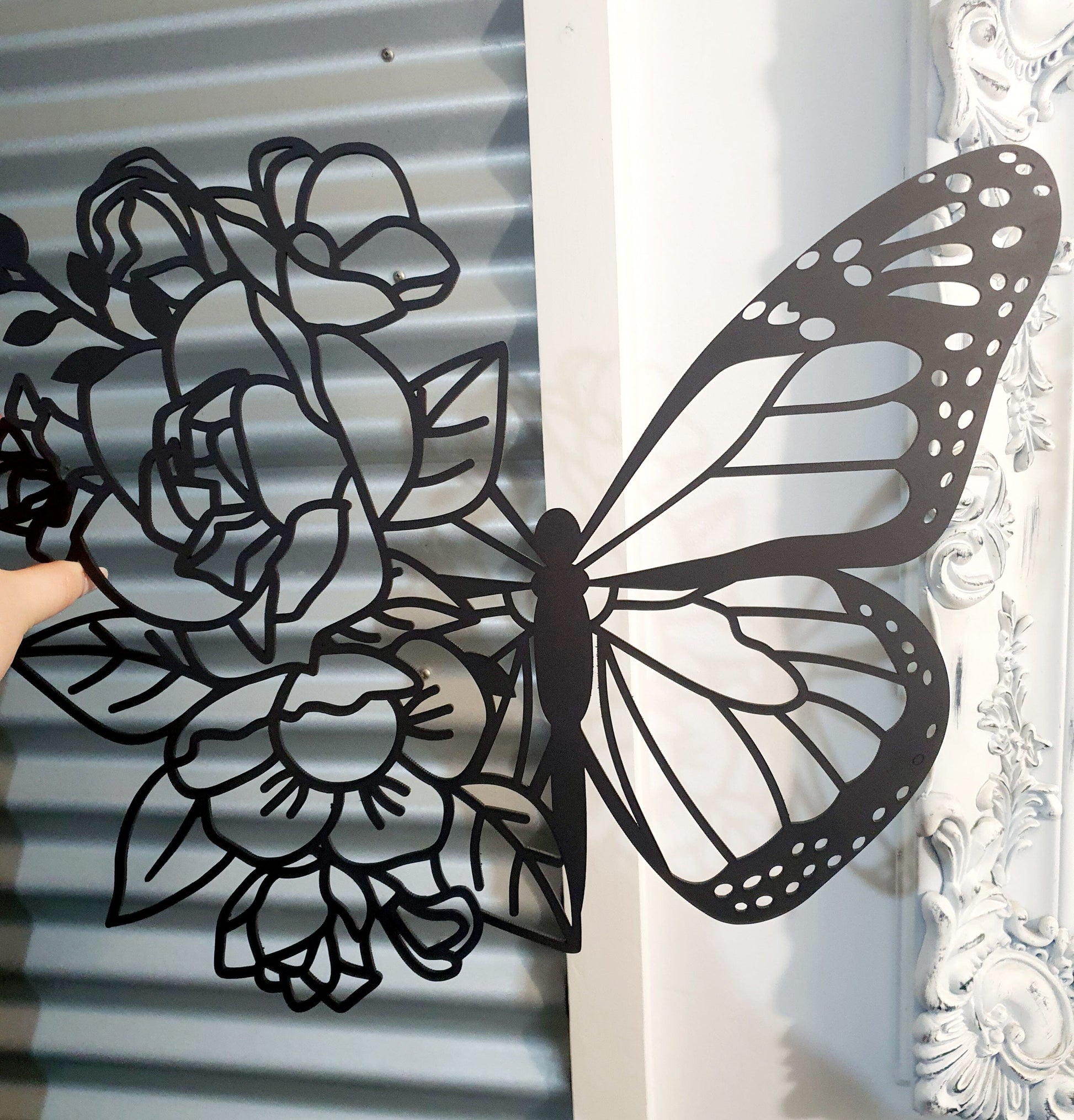 Floral Butterfly Wall Décor Whimsic 