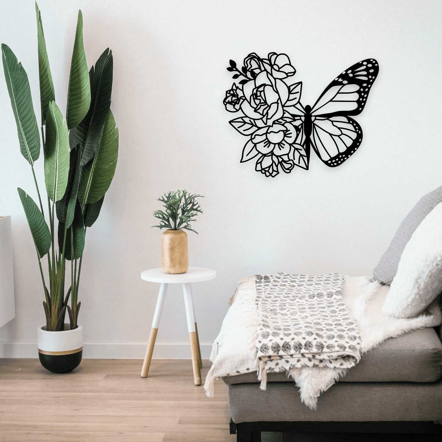 Floral Butterfly Wall Décor Whimsic 