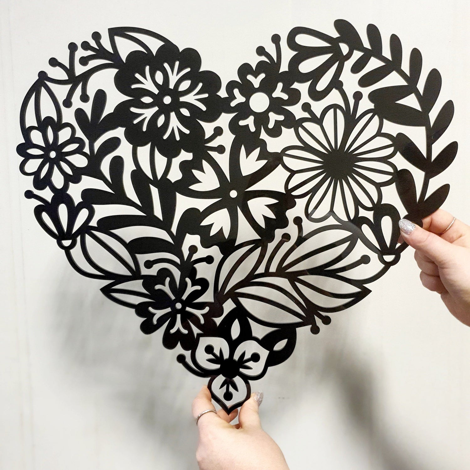 Floral Heart Wall Décor Whimsic 