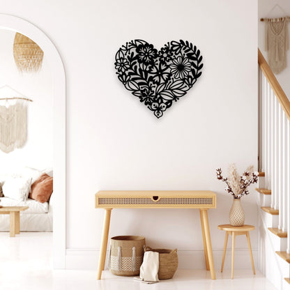 Floral Heart Wall Décor Whimsic 
