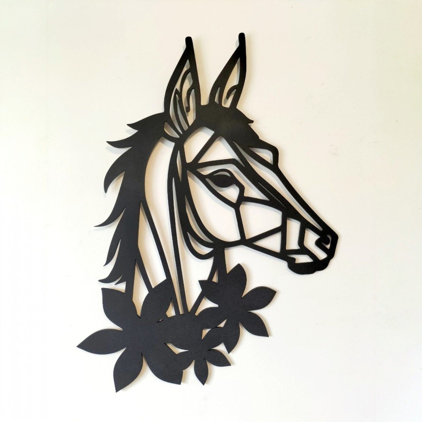 Floral Horse Wall Décor Whimsic 