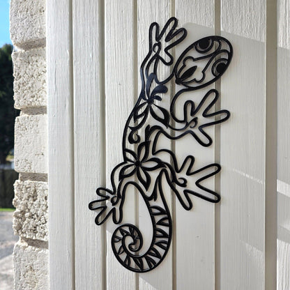 Floral Lizard Wall Décor Whimsic 