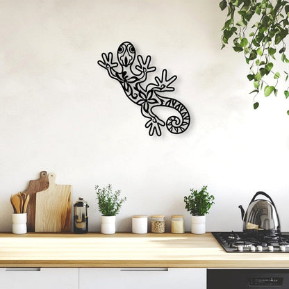 Floral Lizard Wall Décor Whimsic 