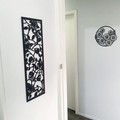 Floral Panel Wall Art Wall Decor Whimsic 