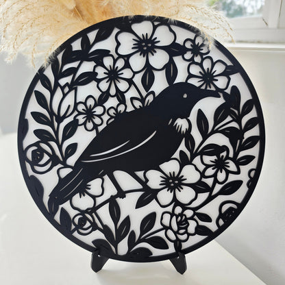 Floral Tui Round Whimsic Tui Facing Right 
