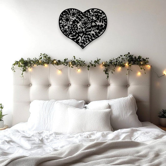 Flower Heart Wall Décor Whimsic 