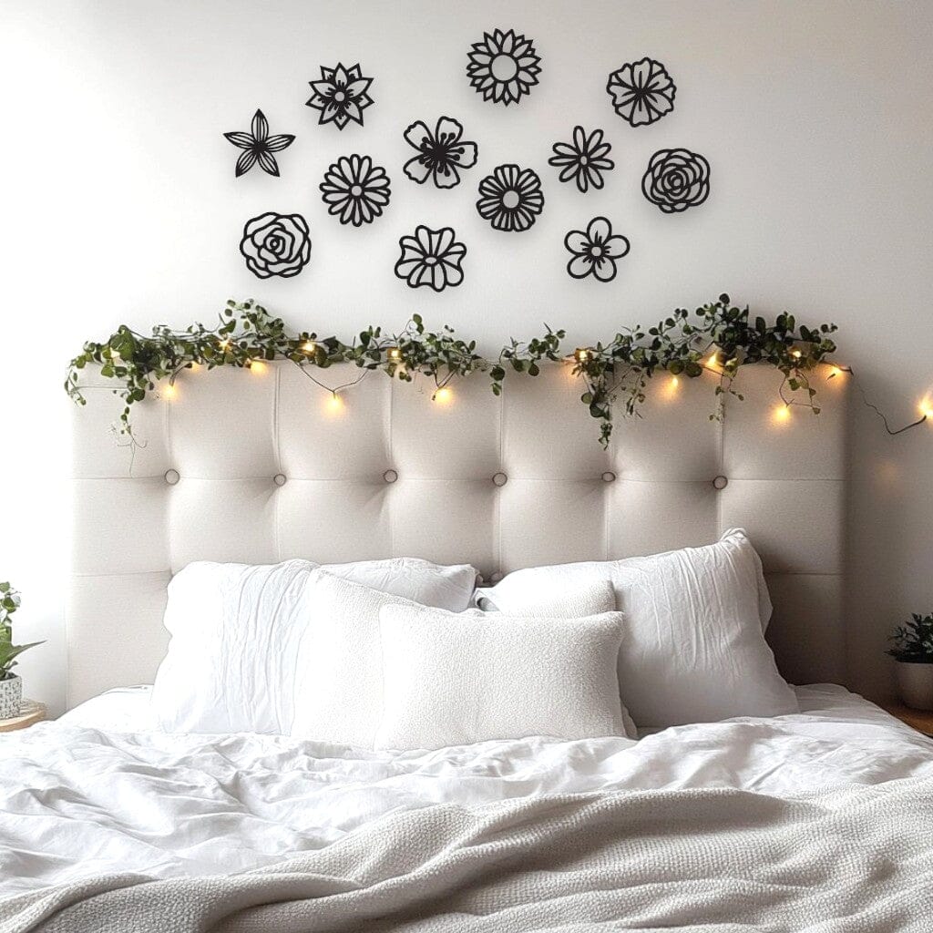 Flowers Wall Art Set Whimsic 