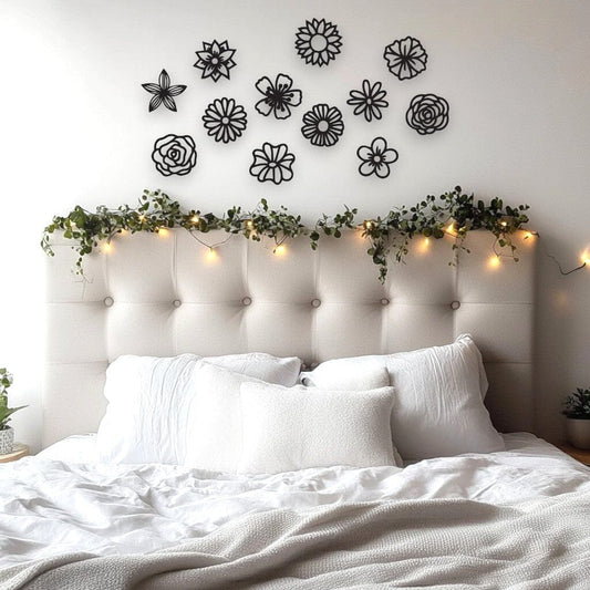 Flowers Wall Art Set Whimsic 