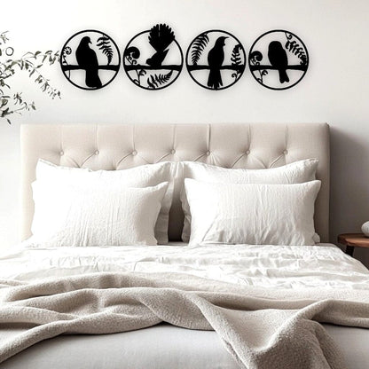 Four Piece NZ Bird Set Whimsic 