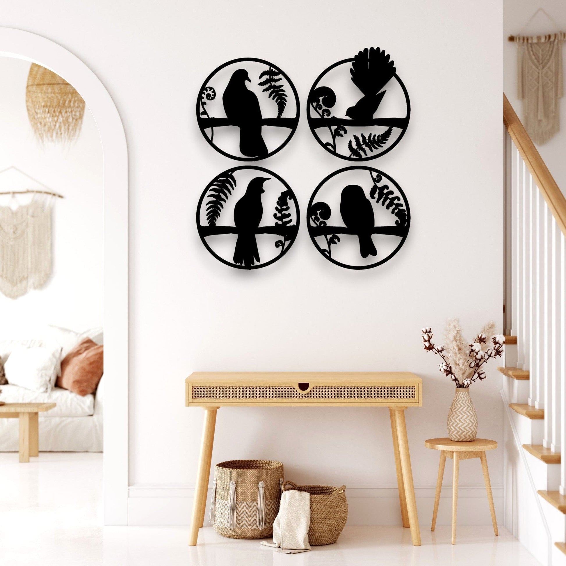 Four Piece NZ Bird Set Whimsic 