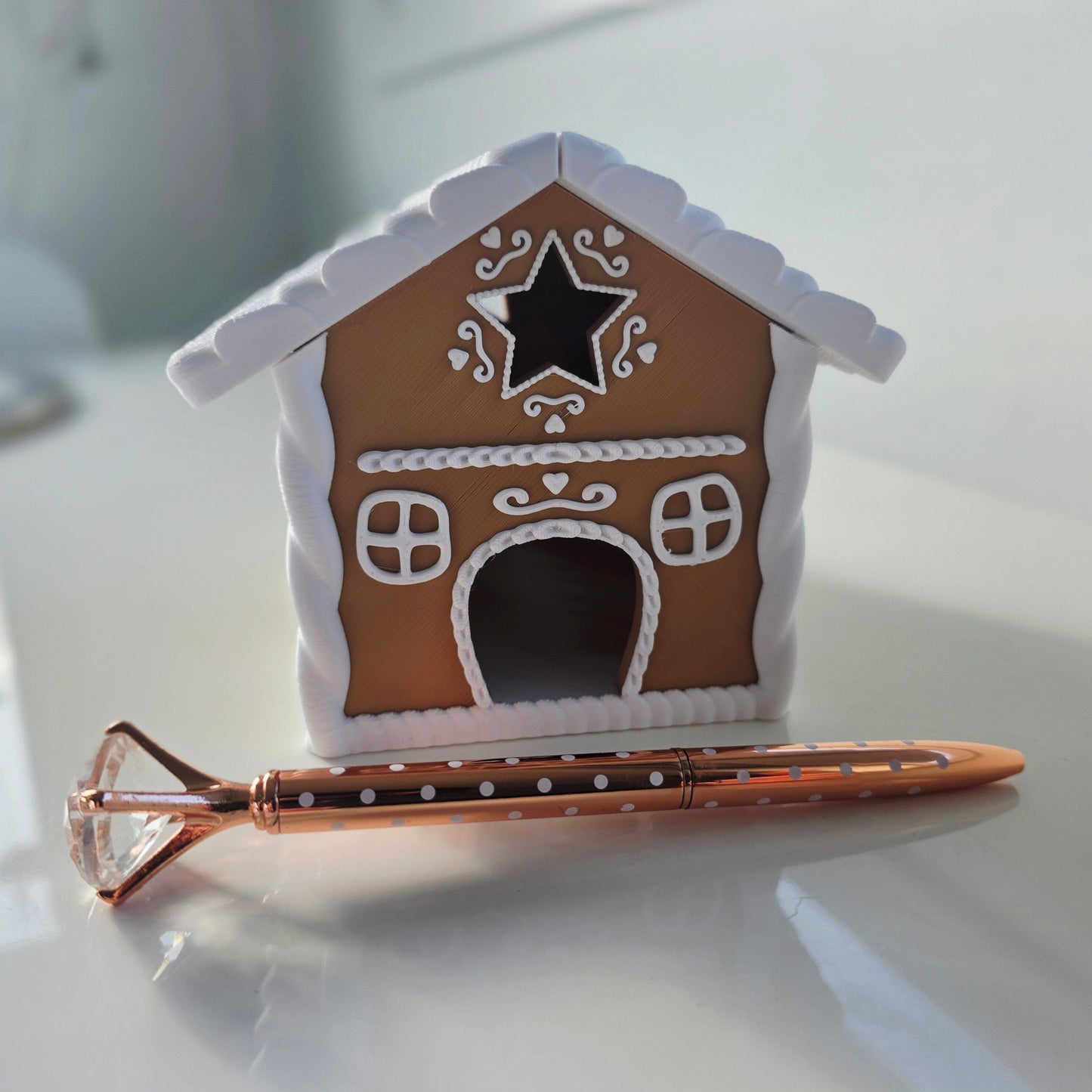 Gingerbread House Christmas Decor Whimsic 