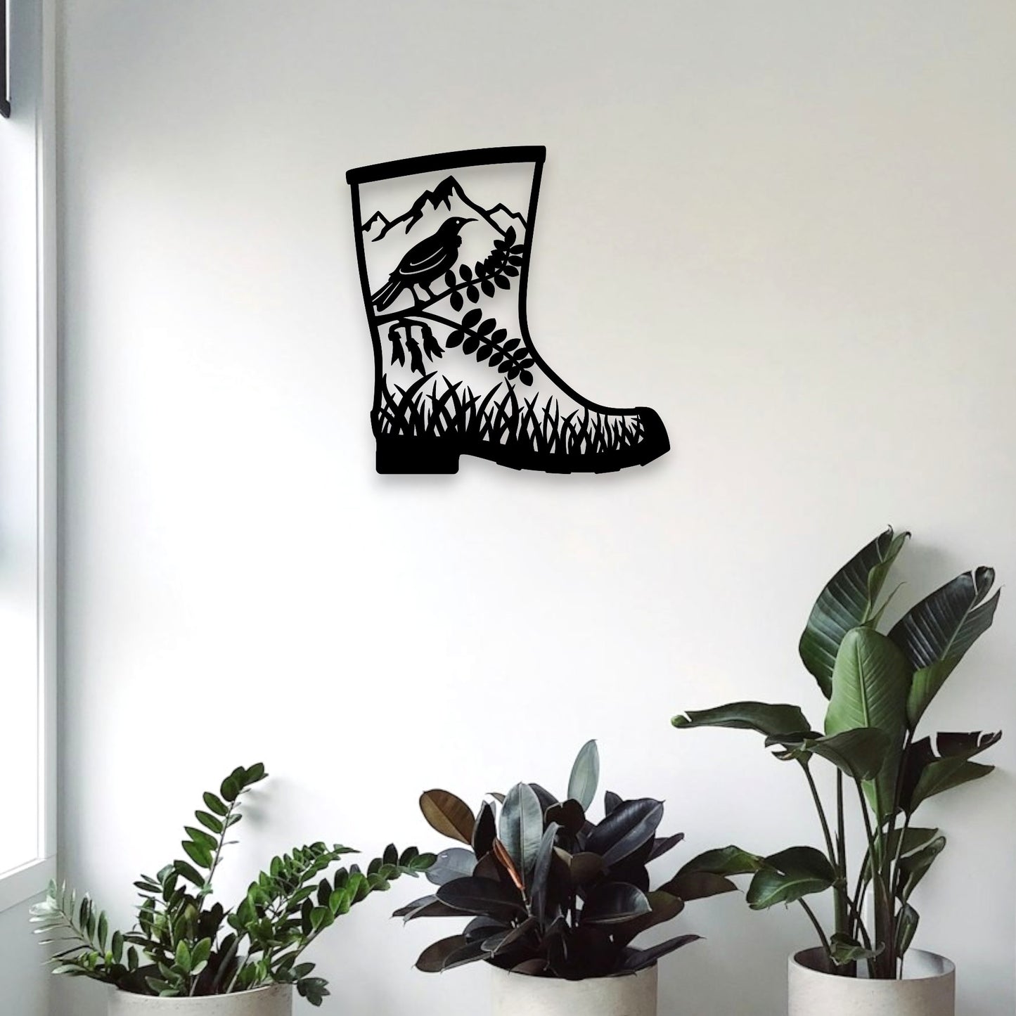 NZ Scene Gumboot Wall Art