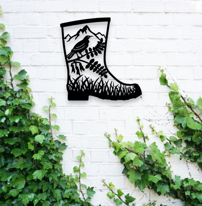 NZ Scene Gumboot Wall Art