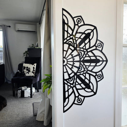 Half Mandala Flower Wall Décor Whimsic 