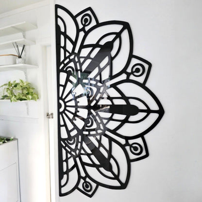 Half Mandala Flower Wall Décor Whimsic 