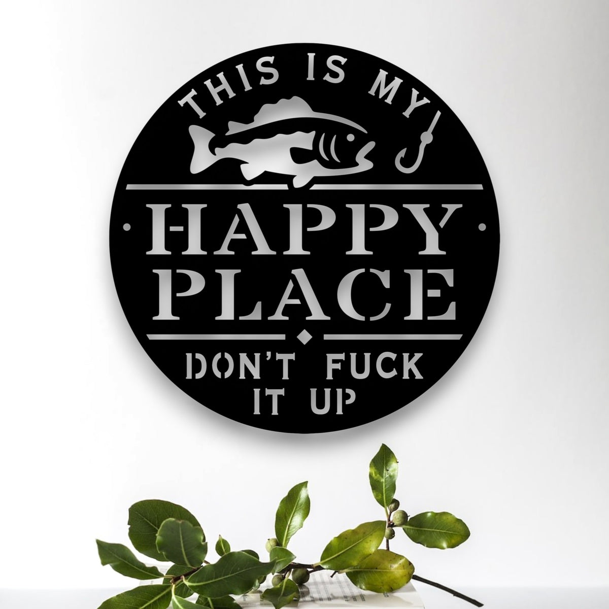 This Is My Happy Place Wall Art - Themed Edition