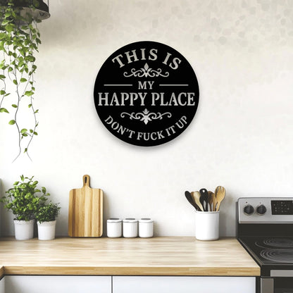 My Happy Place Wall Art