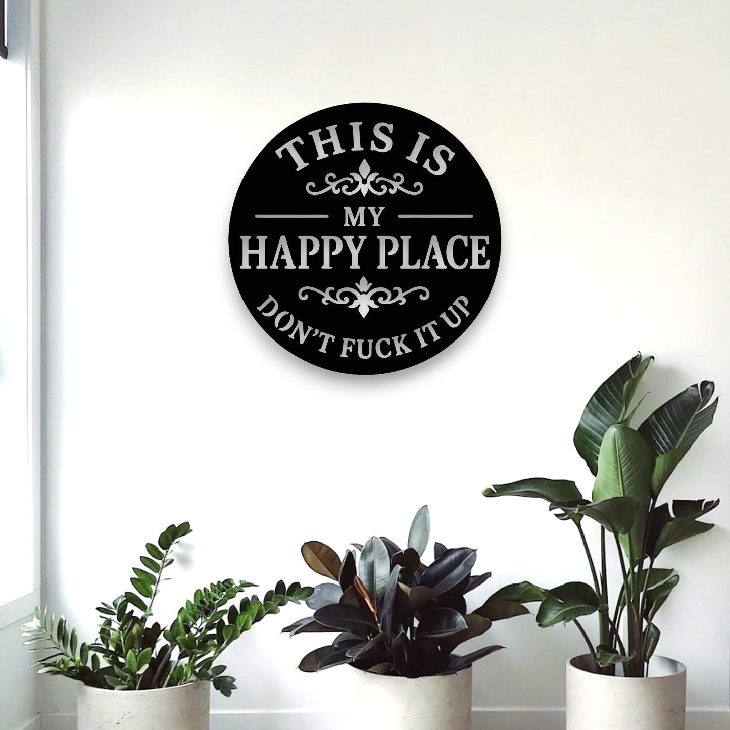 My Happy Place Wall Art