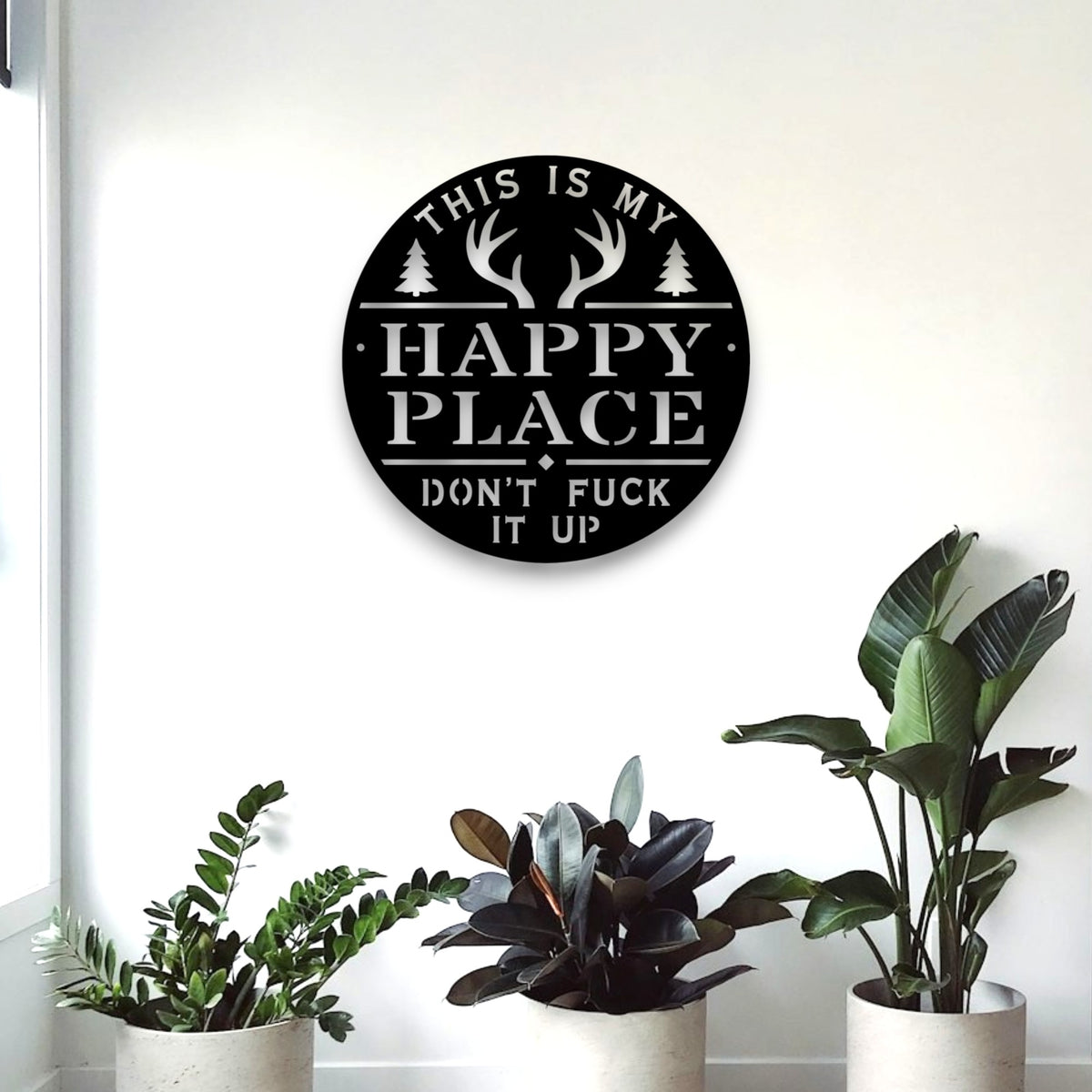 This Is My Happy Place Wall Art - Themed Edition