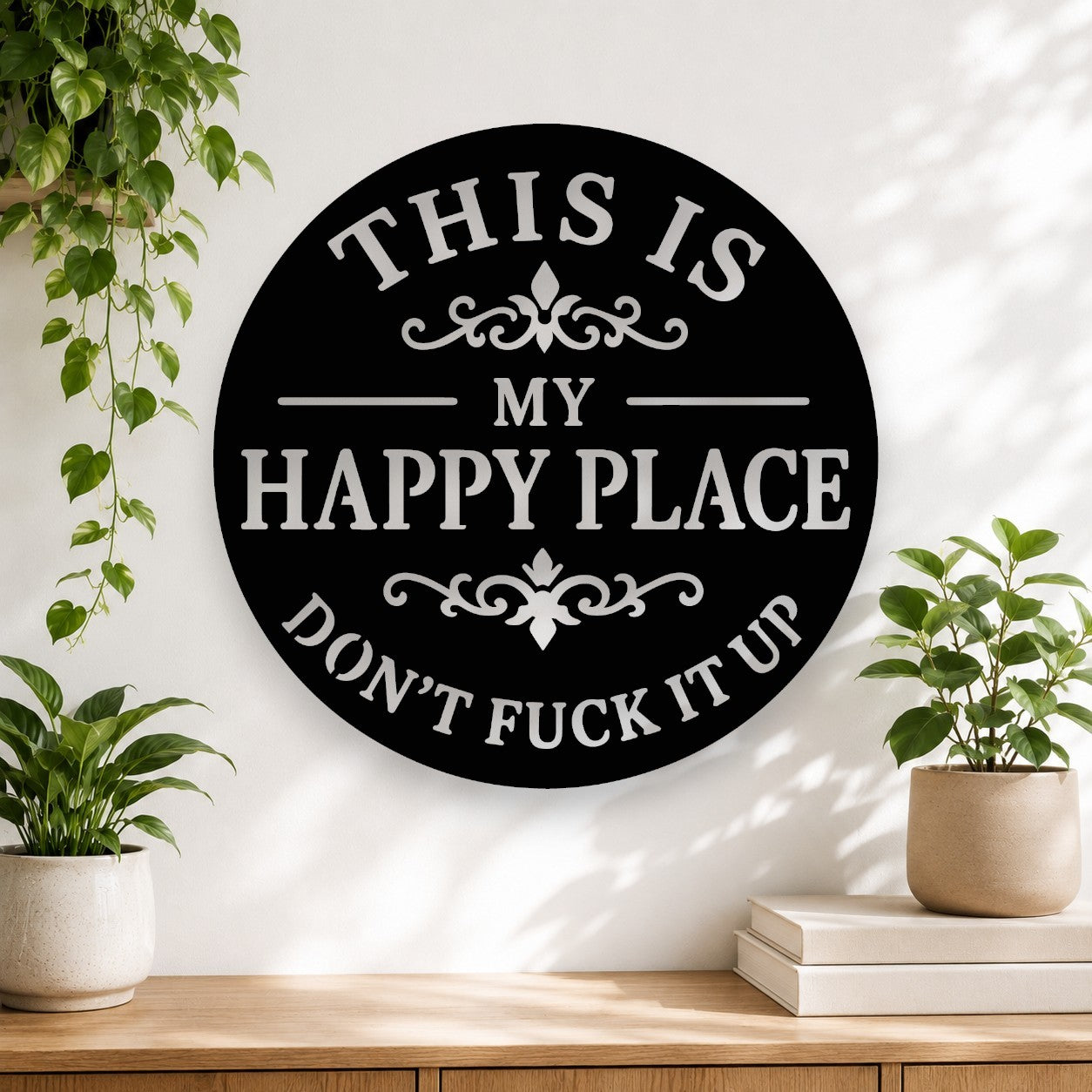 My Happy Place Wall Art