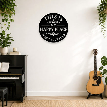 My Happy Place Wall Art